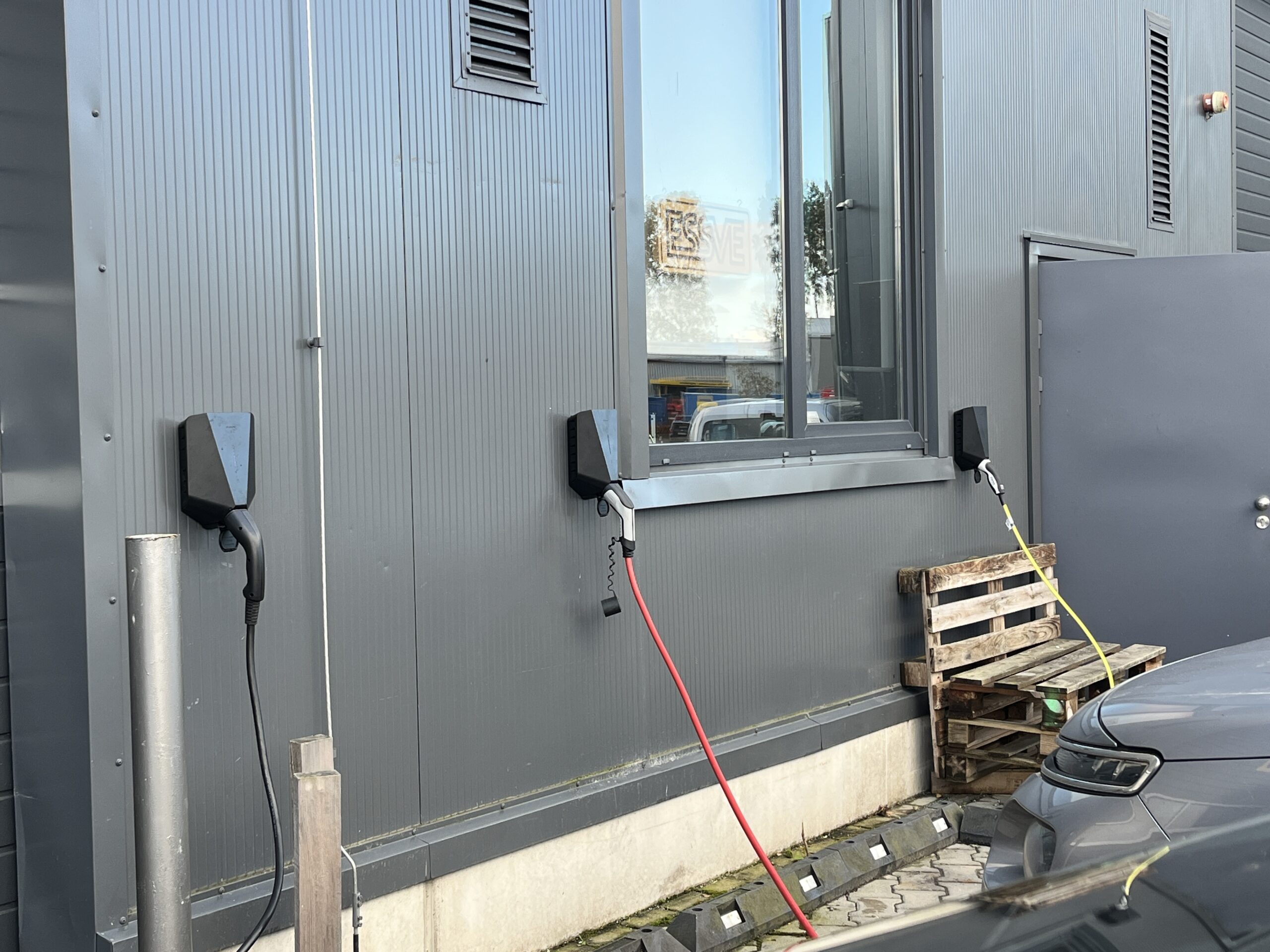 Tamro Baltics warehouse EV charging